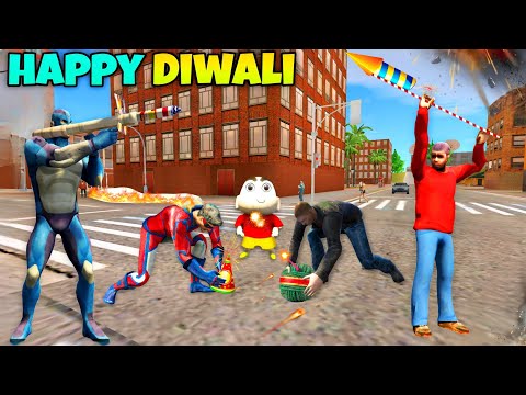 Happy Diwali In Rope Hero Vice Town | Rope Hero Vice Town | Rope Hero Gta 5 