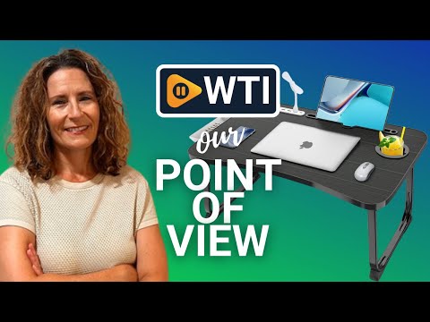 Portable Foldable Laptop Table - WTI product video review
