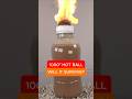 1000 C HOT BALL INSTANTLY Cooks Chocolate Milk