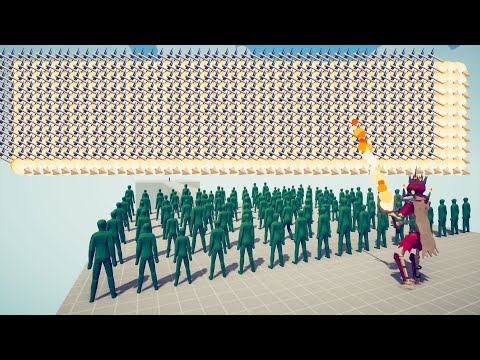 ZOMBIE Team + SKELETON KING vs EVERY GOD - Totally Accurate Battle Simulator TABS
