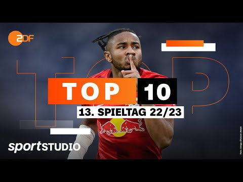 Top 10 des 13. Spieltags 2022/23 | Bundesliga | sportstudio
