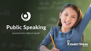 Classroom Confidence: Skills For Speaking Up In School with HIGHEST SPEAK