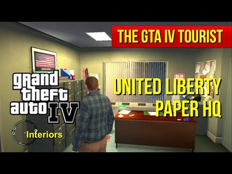 The GTA IV Tourist: United Liberty Paper Headquarters