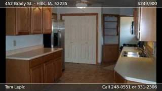 preview picture of video '452 Brady St. Hills IA 52235'
