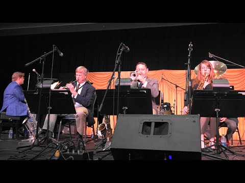 ANDY SCHUMM'S Cellar BOYS @ Bix Beiderbecke Memorial Festival, Davenport, Iowa, Aug 4, 2023