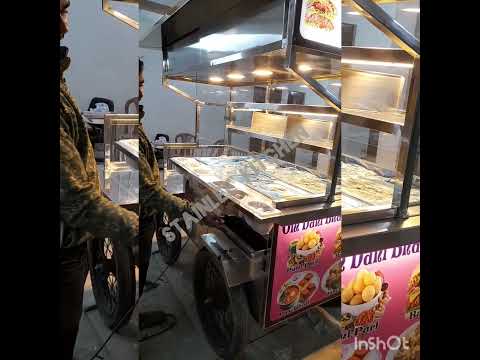 Stainless Steel Fast Food Stall