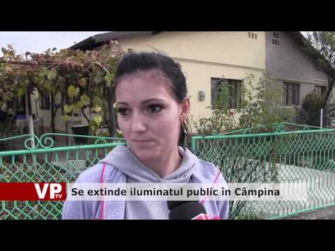 Se extinde iluminatul public în Câmpina