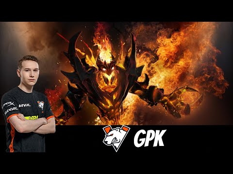 DOTA 2 VP.GPK! GPK GOES MID AS SHADOW FIEND! DOTA 2 - FULL PRO GAMEPLAY!