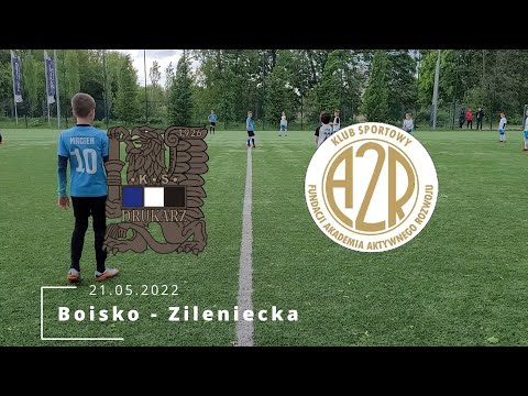 Drukarz Warszawa - A2R Kojoty | 1-sza połowa | Mecz ligowy MZPN (2022.05.21) | Full HD