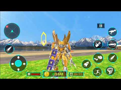 Dino Robot Car Transform Games - Android Gameplay