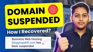 How I Recover My Suspended Domain