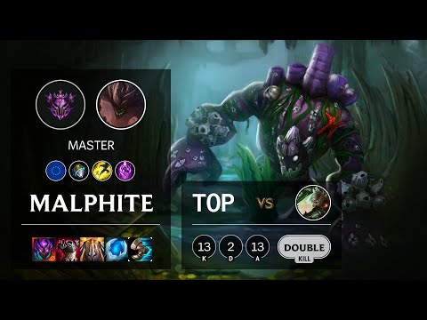 Malphite Top vs Riven - EUW Master Patch 10.22