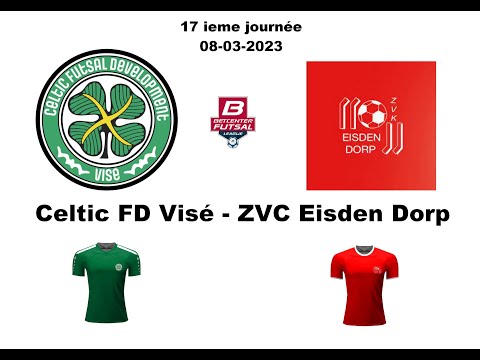 HIGHLIGHTS - Celtic FD Visé - ZVC Eisden Dorp ( 08-03-2024 ) Score 3-3