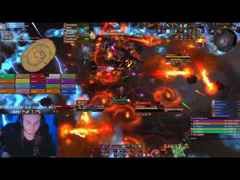 Medium vs Mythic Broodkeeper Diurna - Blood DK PoV