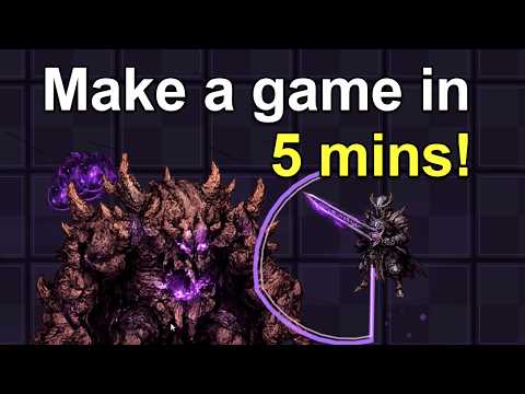 How to Make a Game in 5 Minutes (and then publish it)