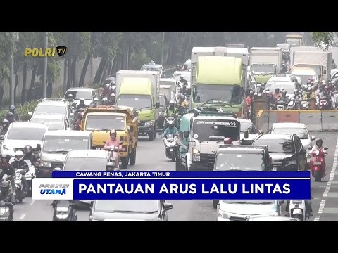 NTMC POLRI - PANTAUAN ARUS LALU LINTAS SIANG 19/08/2025