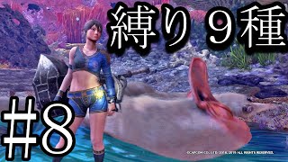 ９種の縛りでストーリークリア！【MHWI】#8