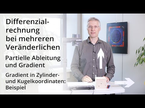 Differentialrechnung bei mehreren Veränderlichen - Gradient in Zylinder- / Kugelkoordinaten: Bsp.