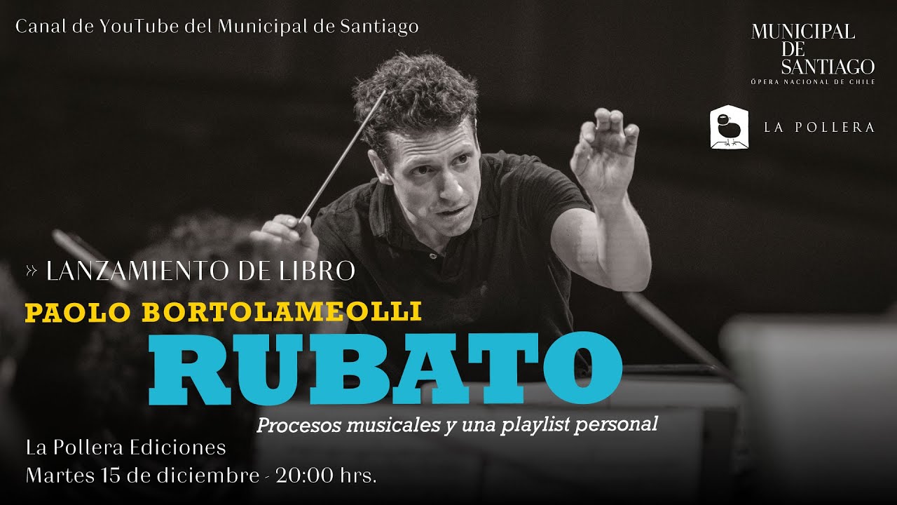 Lanzamiento de libro | Rubato | Paolo Bortolameolli