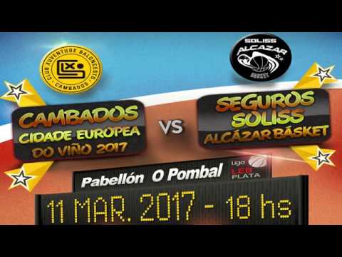 Cambados CEV 2017 94 - 77 S. Soliss Alcázar B. J24 LEB Plata
