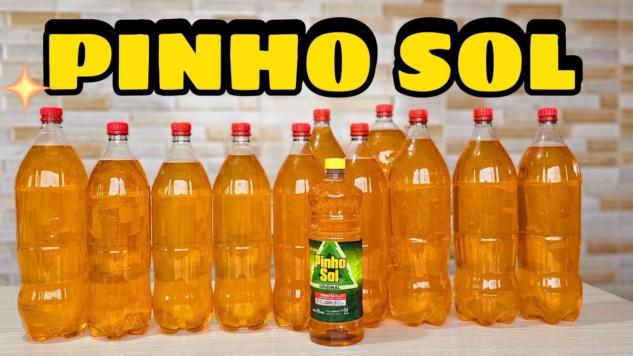 MORRIA E NÃO SABIA É SÓ MISTURAR PINHO SOL COM BICARBONATO E NÃO PRECISA MAIS COMPRAR NO MERCADO 😱