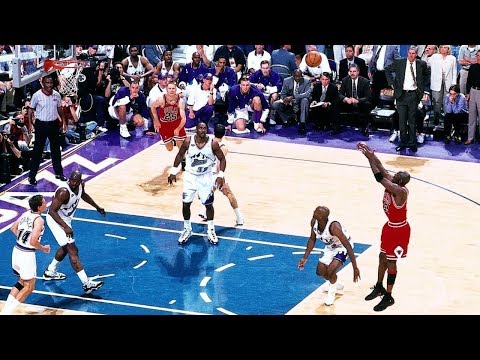 La canasta más famosa de Michael Jordan: el sexto anillo anillo ante Utah Jazz (Andrés Montes)
