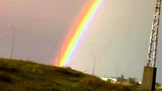 preview picture of video 'El arco iris desde alcubillas C.Real'