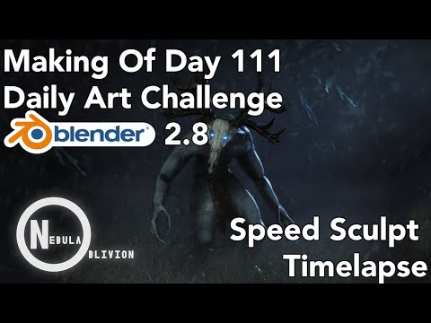 Making of Day 111: Daily Art Challenge