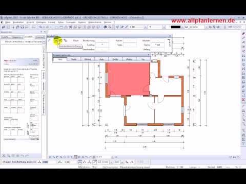Allplan-IBD Teil 5/8-Raum und Geschoss