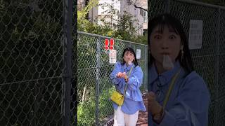 桜チャレンジ🌸Catch the cherry blossom petals challenge🍒 #shorts #桜