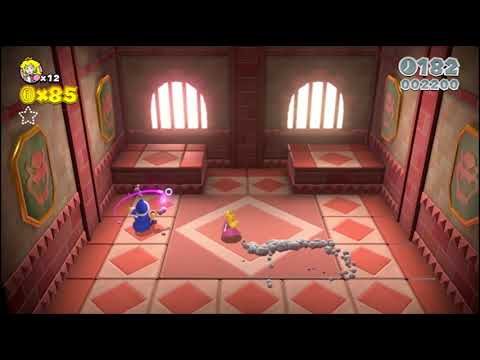 Super Mario 3D World Boss # 7: The Magikoopas (1st Time)