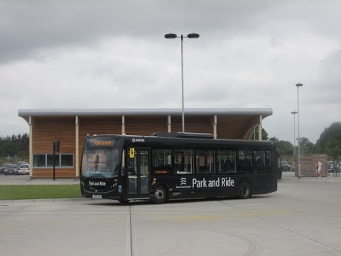 [THRASH] Arriva Kent Thameside 4072 SK15GXS on P&R to Colchester P&R 20160521