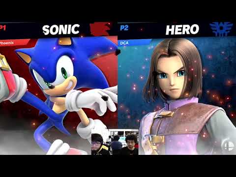 Winners Quarters - Phoenix (Sonic, Greninja) vs DCA (Hero)