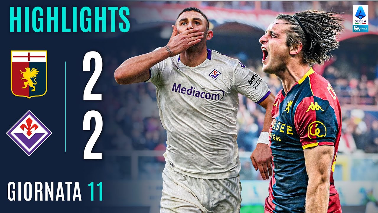 GENOA-FIORENTINA 2-2 | HIGHLIGHTS | 11ª GIORNATA | SERIE A ENILIVE 2025/26