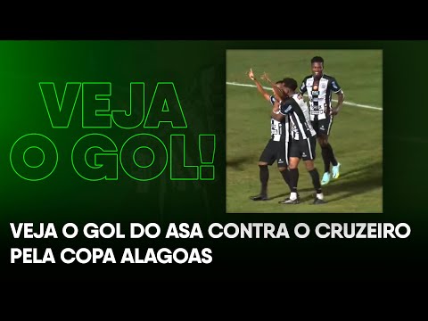 Watch ASA's goal against Cruzeiro-AL in the Alagoas Cup