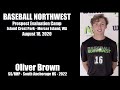 Full Recruiting Video, 60/SS/RHP/BP, Aug 2020