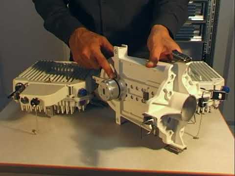 1-11 Nokia Microwave link Outdoor installation of MPT HC 1+1 with Co box