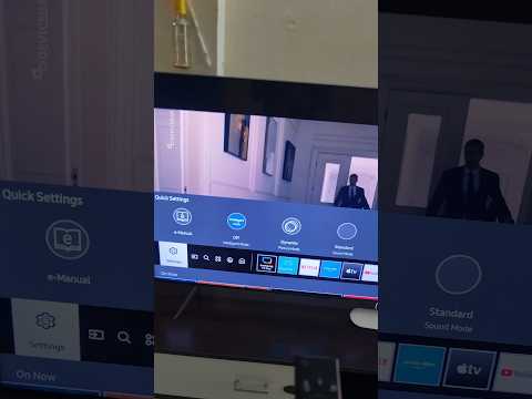 Enable Dark Mode 🖤 On Samsung Smart TV! (Hidden Trick? 🤔) #Shorts