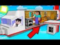 HOW TO BUILD HOUSE INSIDE PLANE IN MINECRAFT ? 100% TROLLING TRAP !