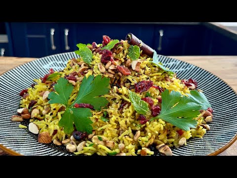 How to Make Rice Pilaf Almond and Cranberry