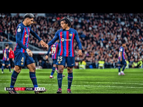 Ronald Araujo and Jules Kounde VS Real Madrid|Toying with Real Madrid Forwards|HD-1080i