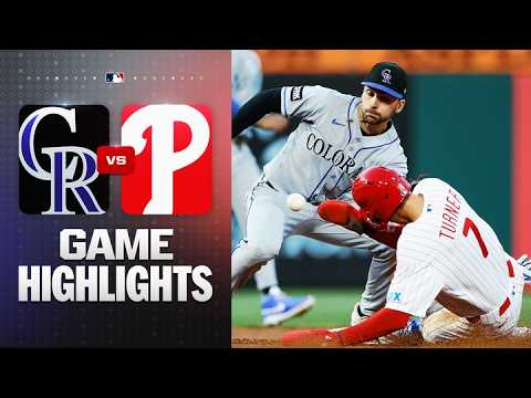 필라델피아 VS 콜로라도 9:3 MLB 스포츠하이라이트