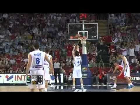 Макс Сергеев на матче Сербия - Турция