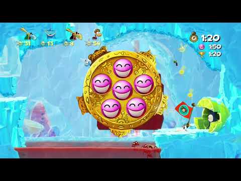 Rayman Origins (4 Players) #65 Gourmand Land Time Trials