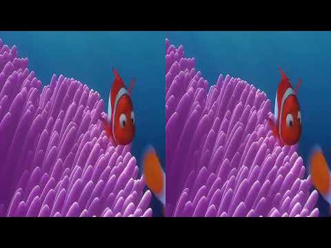 Finding Nemo 2003 opening scene 3D 4K  HDR￼