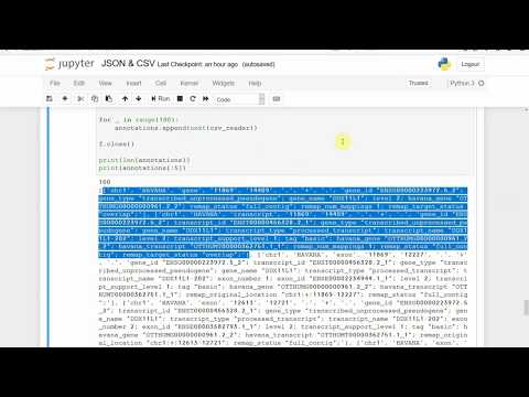 Quantitative Biological Research with Python - Lesson 3, TA 2/3 - JSON, CSV, Functional Programming