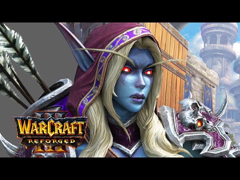 Sylvanas Kills Garithos (2020) & Becomes QUEEN - All Cutscenes in ORDER [Warcraft 3: Reforged]