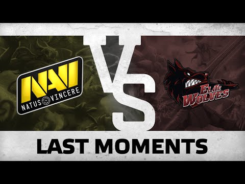 WATCH FIRST: Last moments - Na`Vi vs Elite Wolves @ WePlay Dota 2 League #3