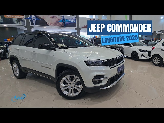 Vídeo JEEP COMMANDER 1.3 T270 TURBO FLEX LONGITUDE AT6