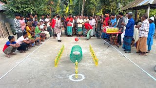 বিনামূল্যে গ্রাম বাংলার আজব খেলা দেখুন? পুরুস্কার পেলেন তেল,সেমাই,আটা ইত্যাদি | Village Game